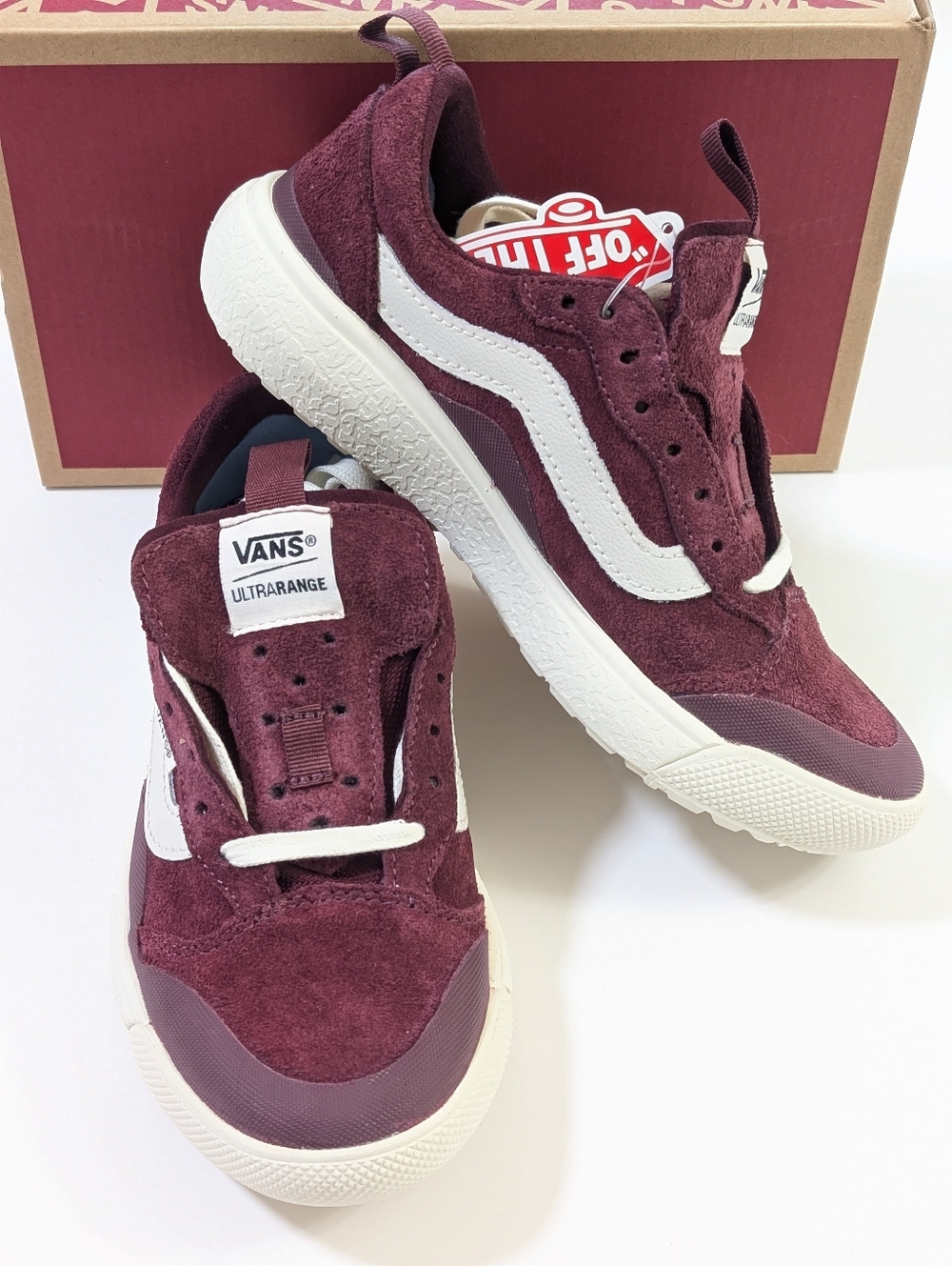 VANS, UltraRange Exo Sneakers, Port Royal/Marshmallow Suede, Unisex - Picture 1 of 7